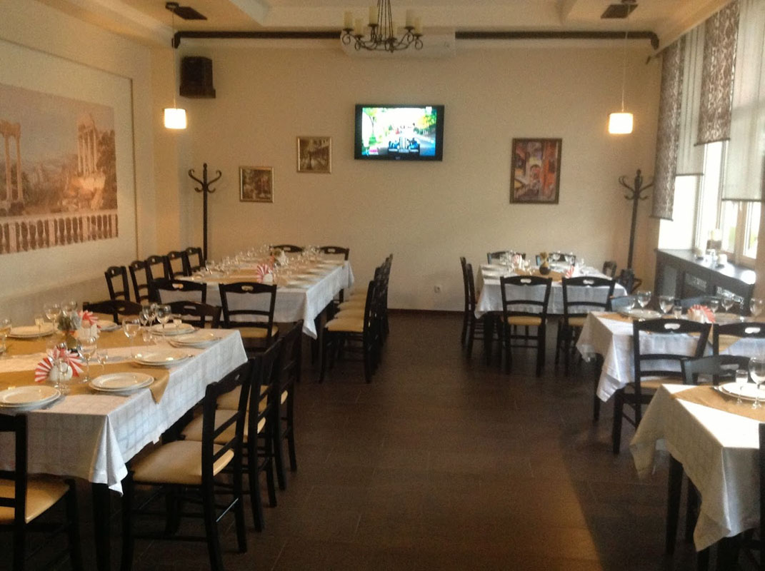 Кафе Марион — Основной зал, фото банкетного зала