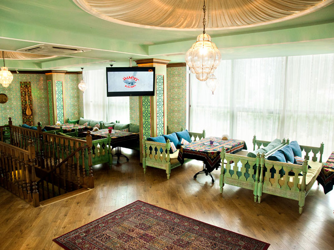 Чайхана Бархан — Основной зал, фото банкетного зала