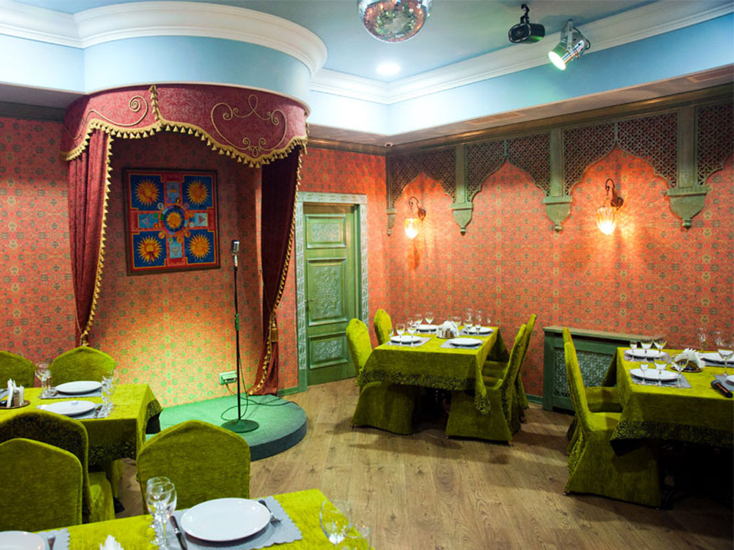 Основной зал — Чайхана Бархан