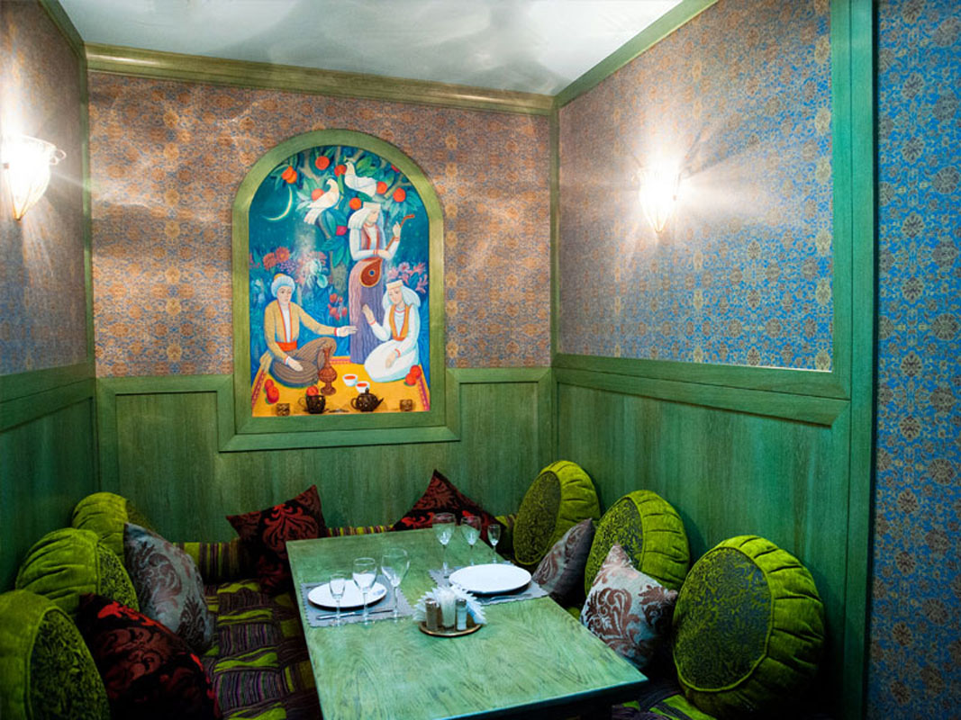 Основной зал — Чайхана Бархан