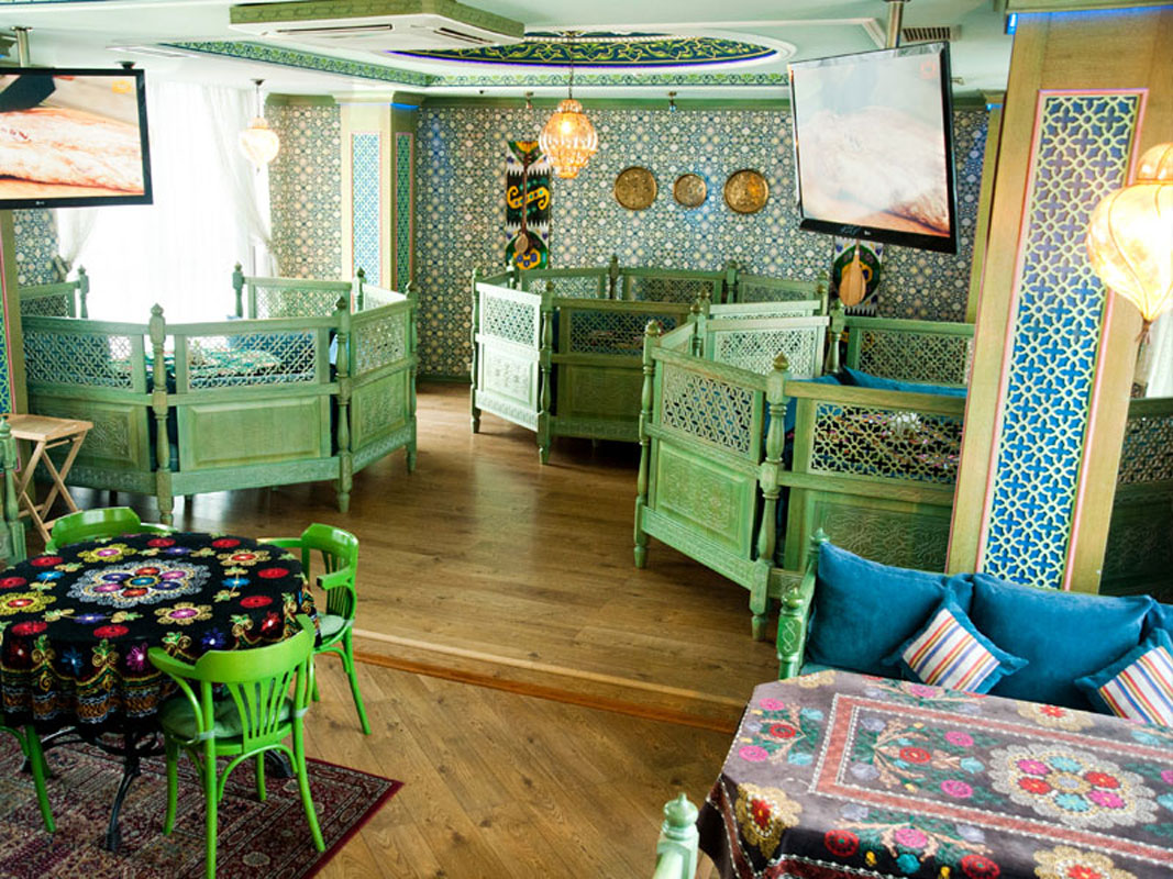 Основной зал — Чайхана Бархан