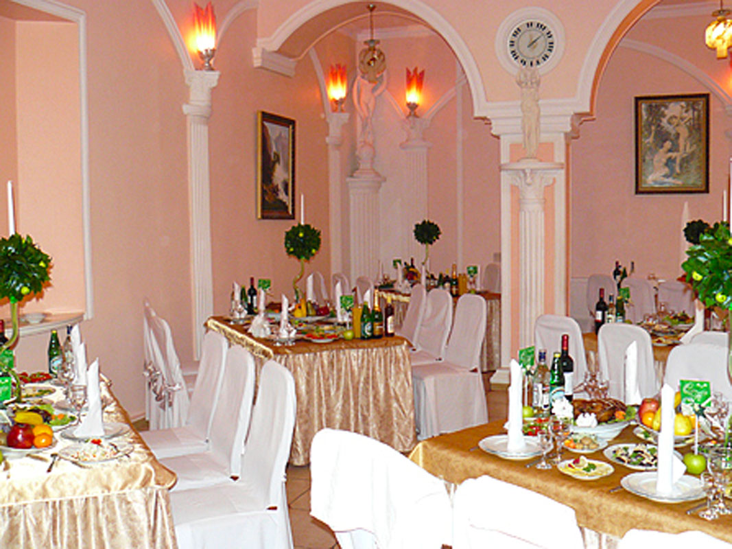 Ресторан Империал — Основной зал, фото банкетного зала
