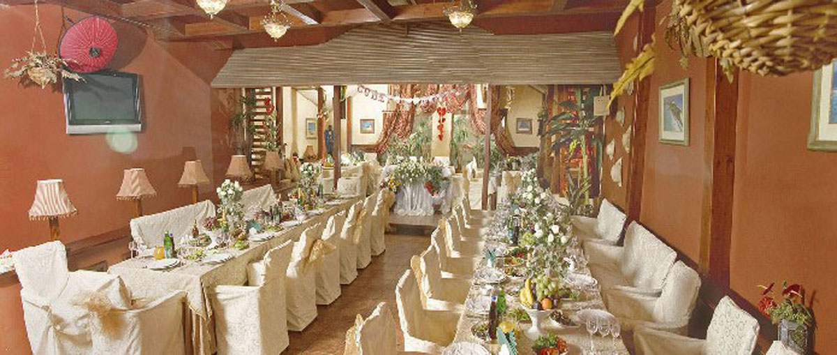 Джага-джага — Основной зал, фото банкетного зала