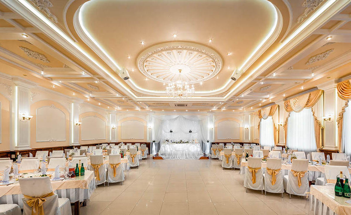 Премиум на Звездной — Основной зал, фото банкетного зала