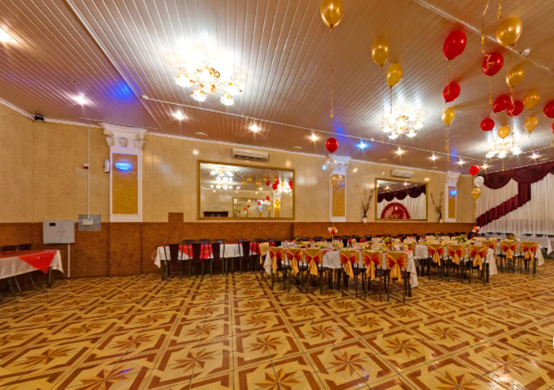 Золотой Джин — Основной зал, фото банкетного зала