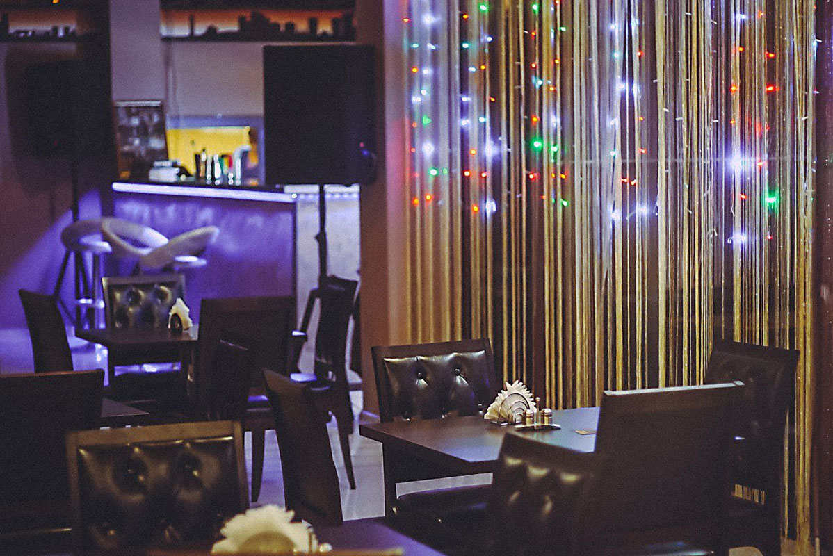 Ночной город — Основной зал, фото банкетного зала