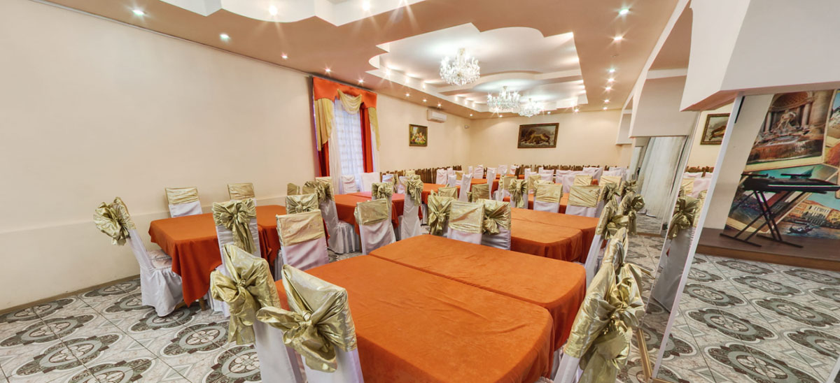 Колизей — Основной зал, фото банкетного зала