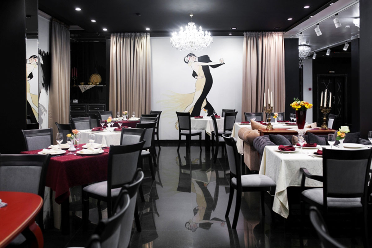 Ресторан ливанской кухни Fashion Cafe Magic Hall — Основной зал, фото банкетного зала