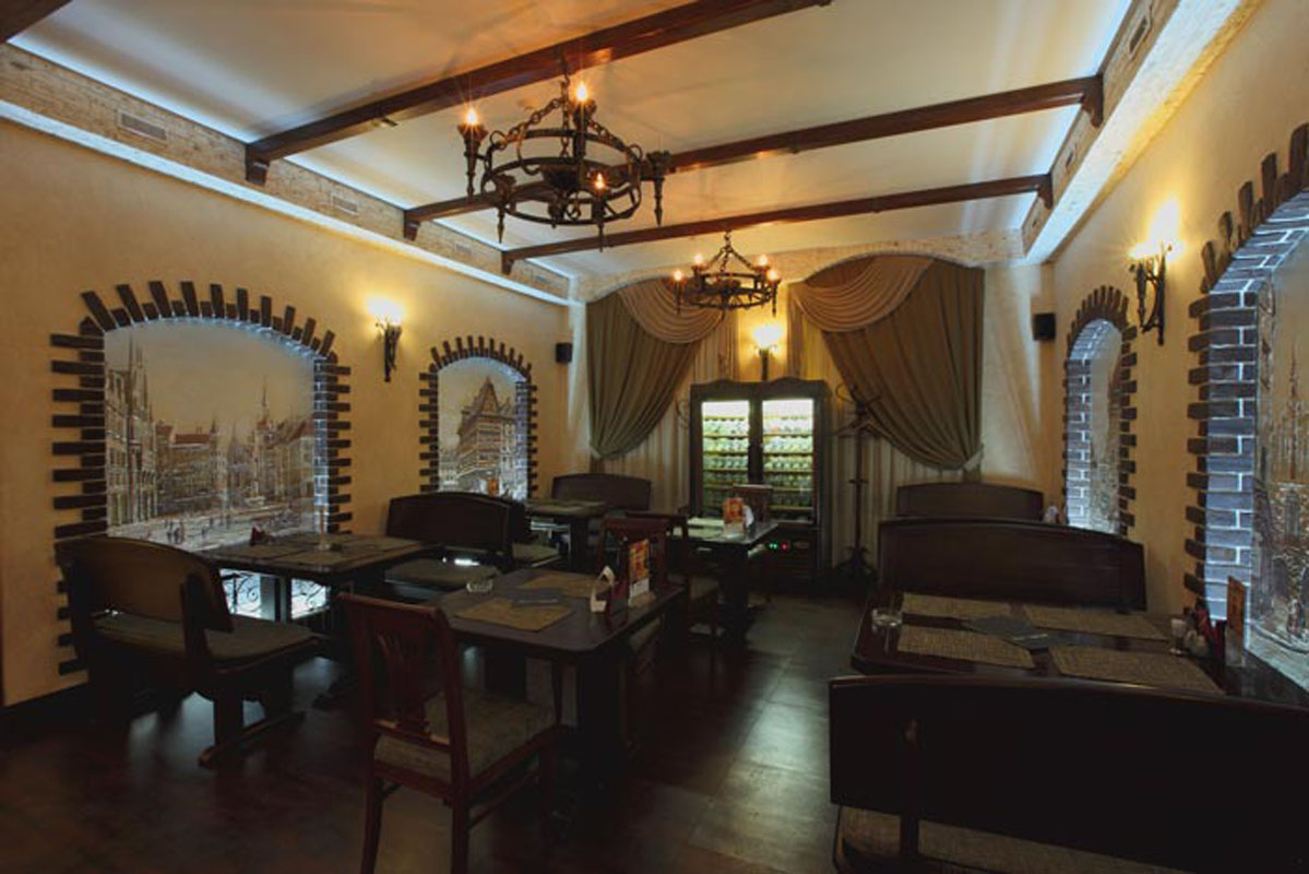 Ресторанно-гостиничный комплекс Грац — Основной зал, фото банкетного зала