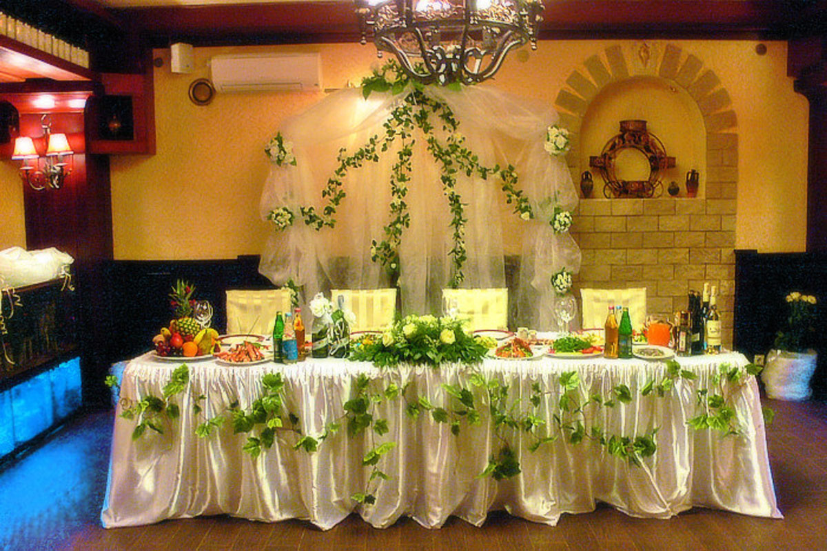 Ресторан Фиш — Основной зал, фото банкетного зала