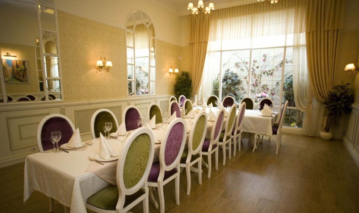 Зал на 35 человек — Ресторан Ваниль