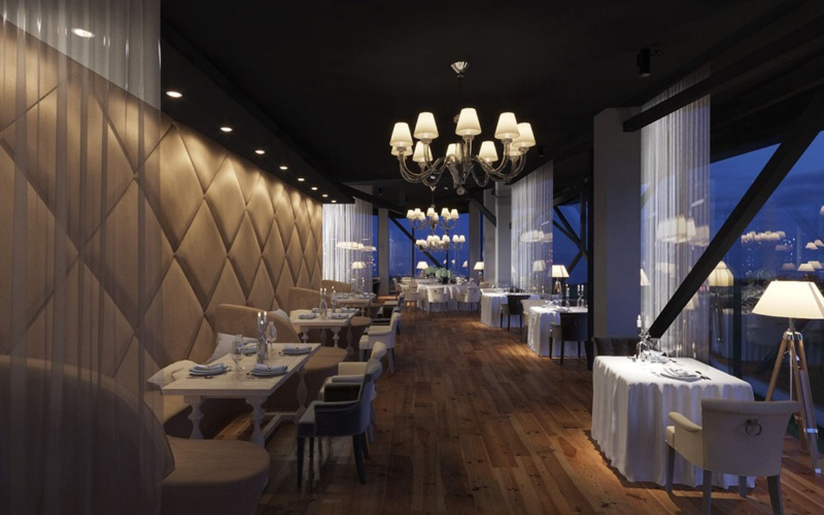 Ресторан a la carte — банкетный зал Ресторан Роял Бич, фото