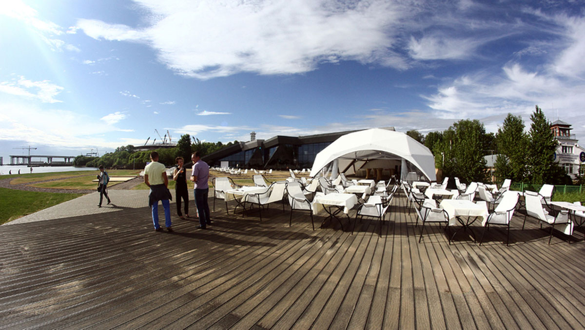 Летний банкетный павильон — банкетный зал Ресторан Роял Бич, фото