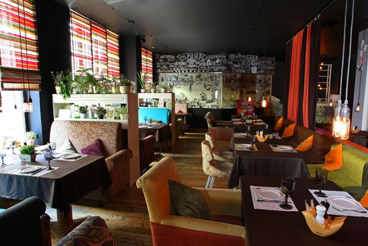 Основной зал — Ресторан Kinza