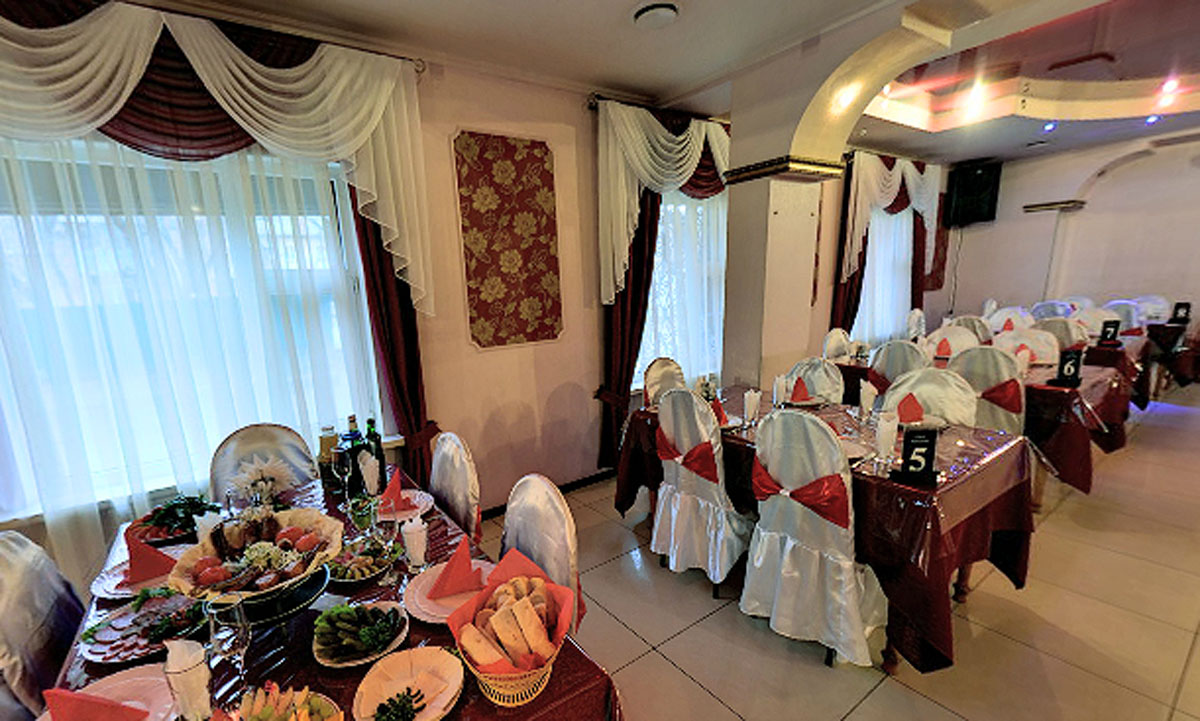 Кафе Дама Треф — Основной зал, фото банкетного зала