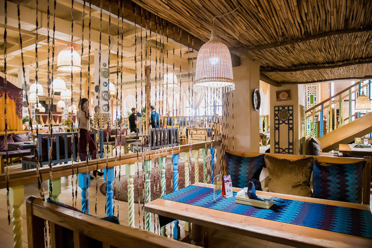 Основной зал — Чайхана Шоли