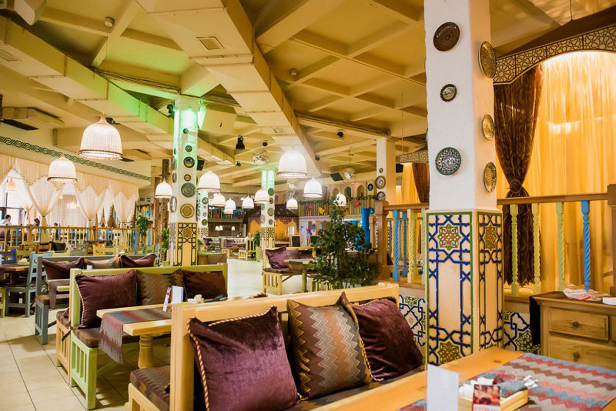 Основной зал — Чайхана Шоли