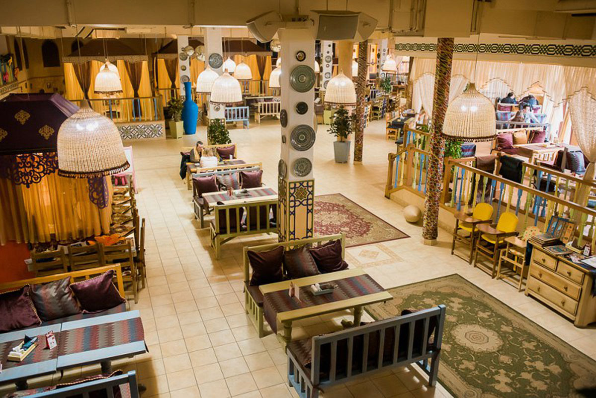 Основной зал — Чайхана Шоли