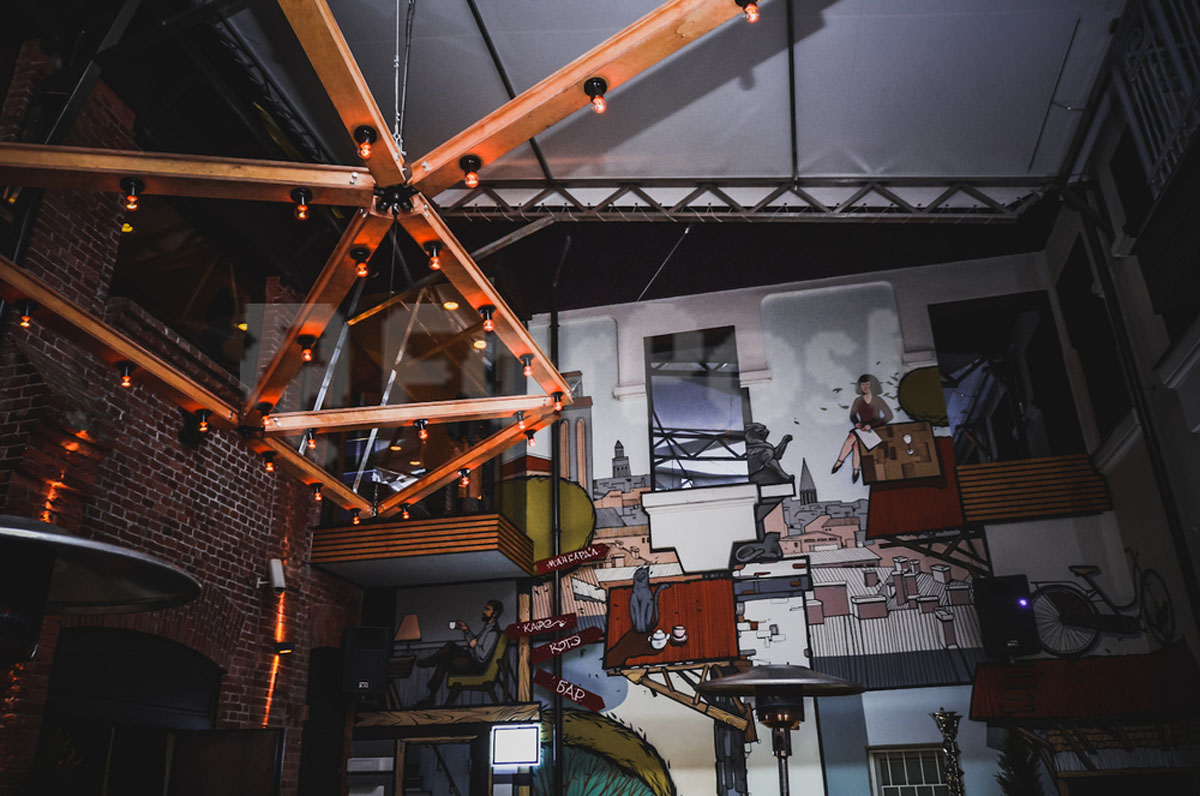 Основной зал — Кафе Studio / Студио