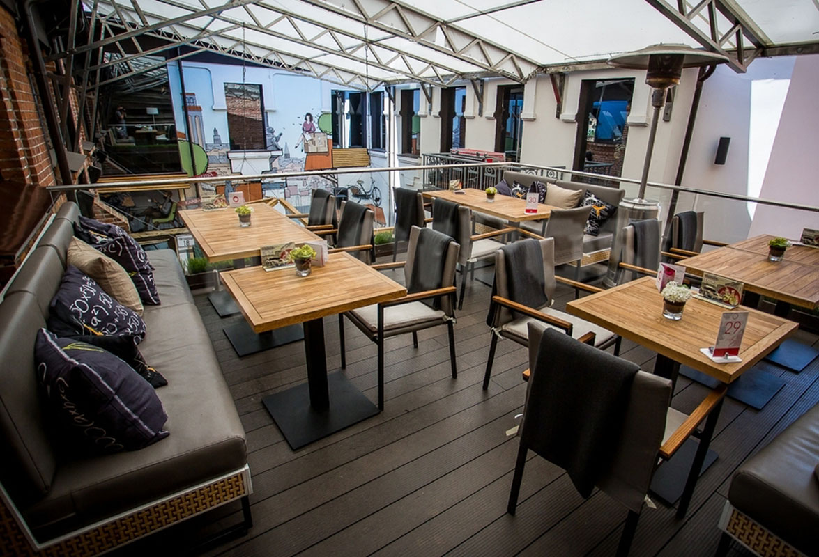 Основной зал — Кафе Studio / Студио