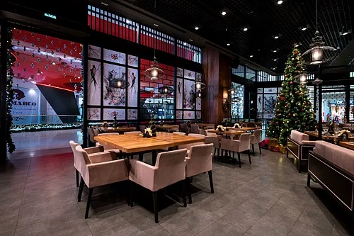Основной зал — Lounge bar & restaurant Origami