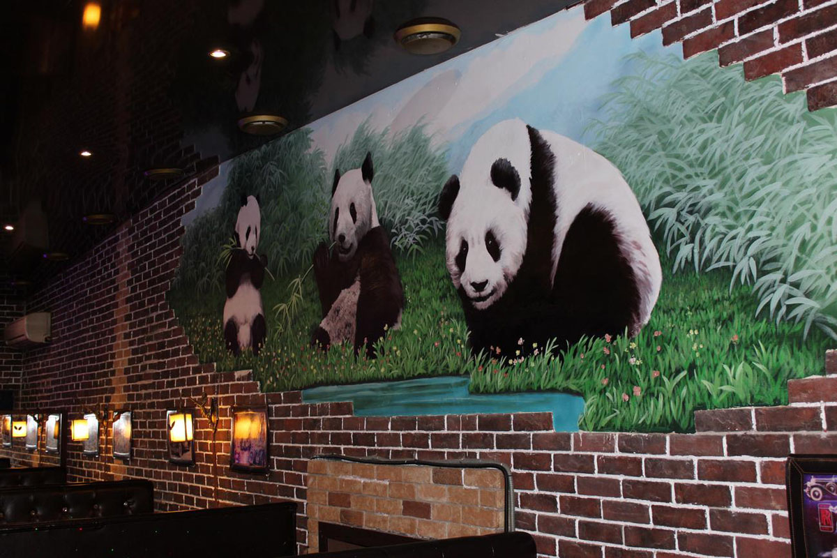 Основной зал — Ресторан Панда