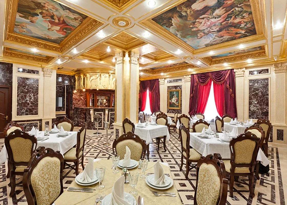 Гостиница Villa Arte — Ресторан Villa Arte, фото банкетного зала