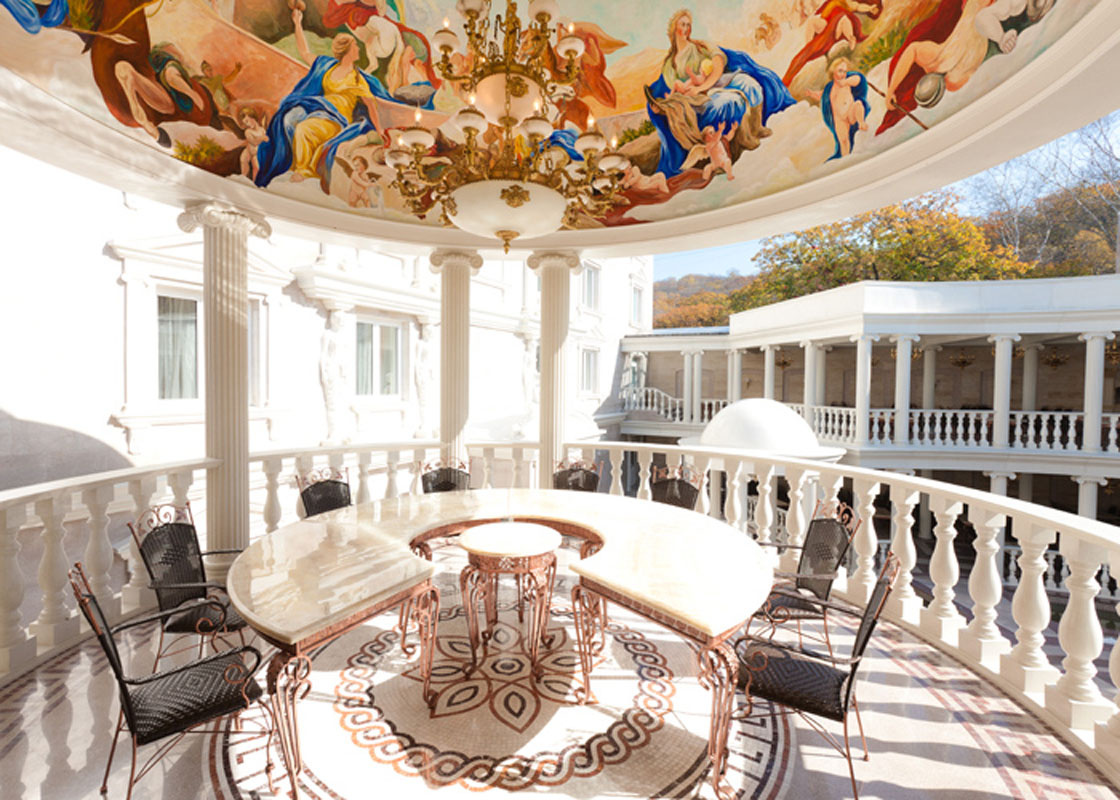 Летняя веранда — Гостиница Villa Arte