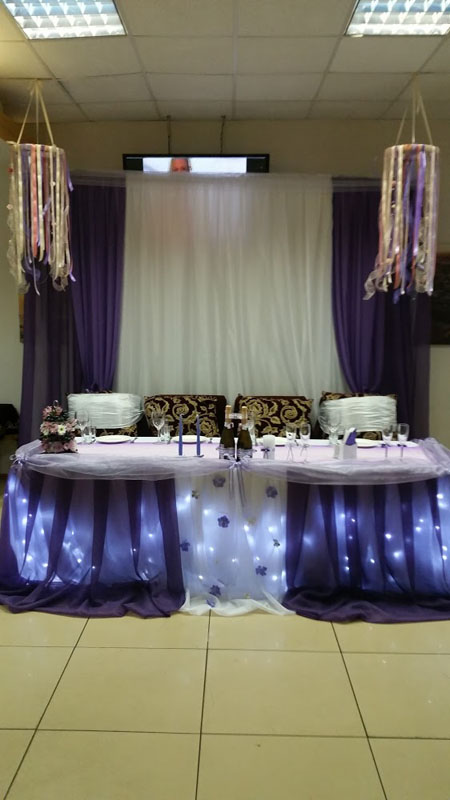 Sitora Pilaw-Mix — Основной зал, фото банкетного зала