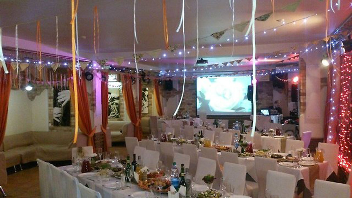 La Nota — Основной зал, фото банкетного зала