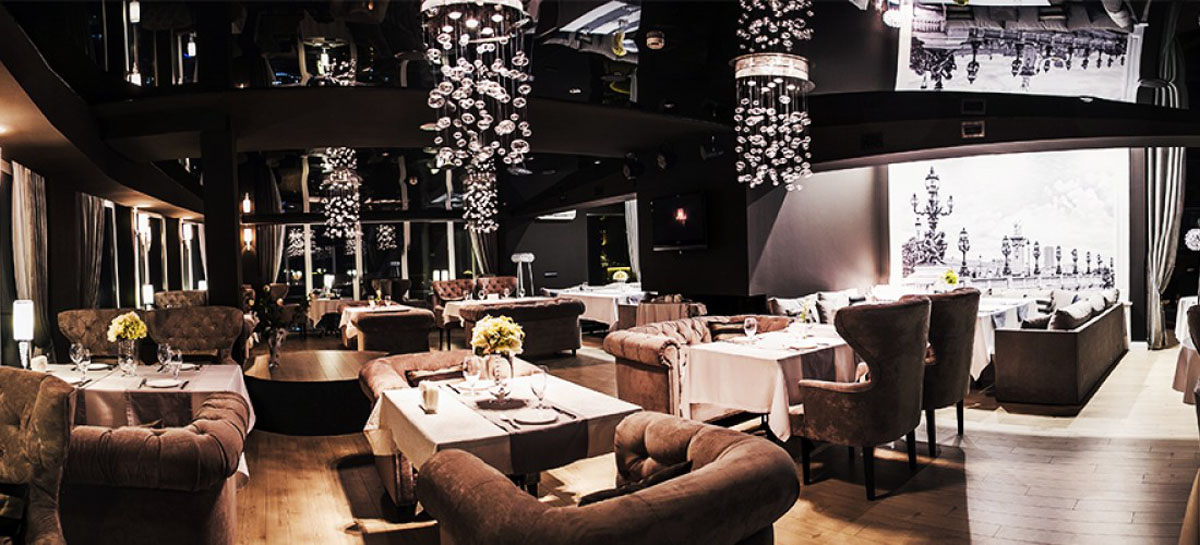 Основной зал — Ресторан Высота