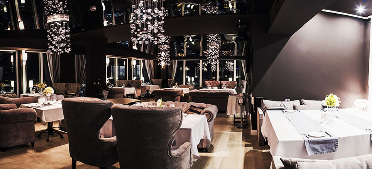 Основной зал — Ресторан Высота