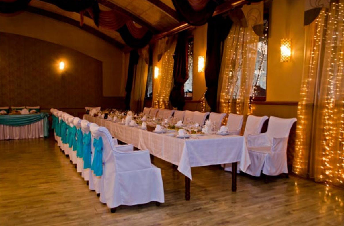 Небесный замок — Банкетный зал, фото банкетного зала