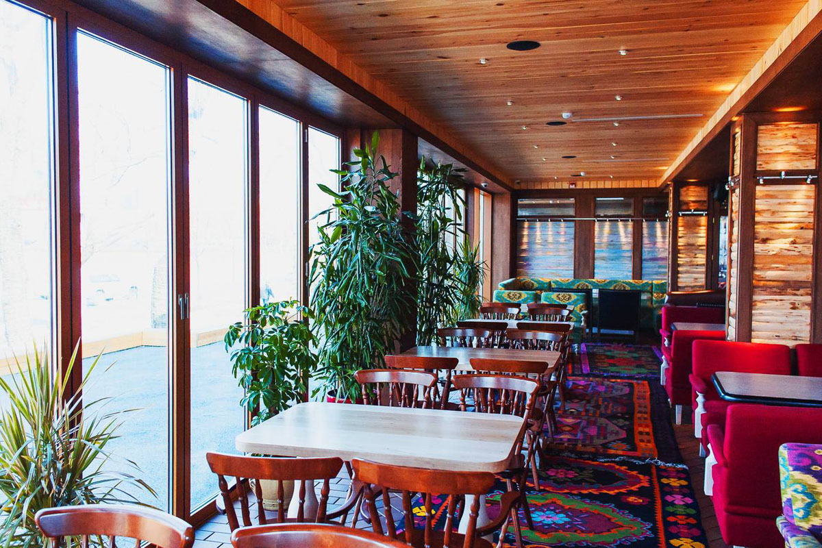 Основной зал — Чайхона Хлопок