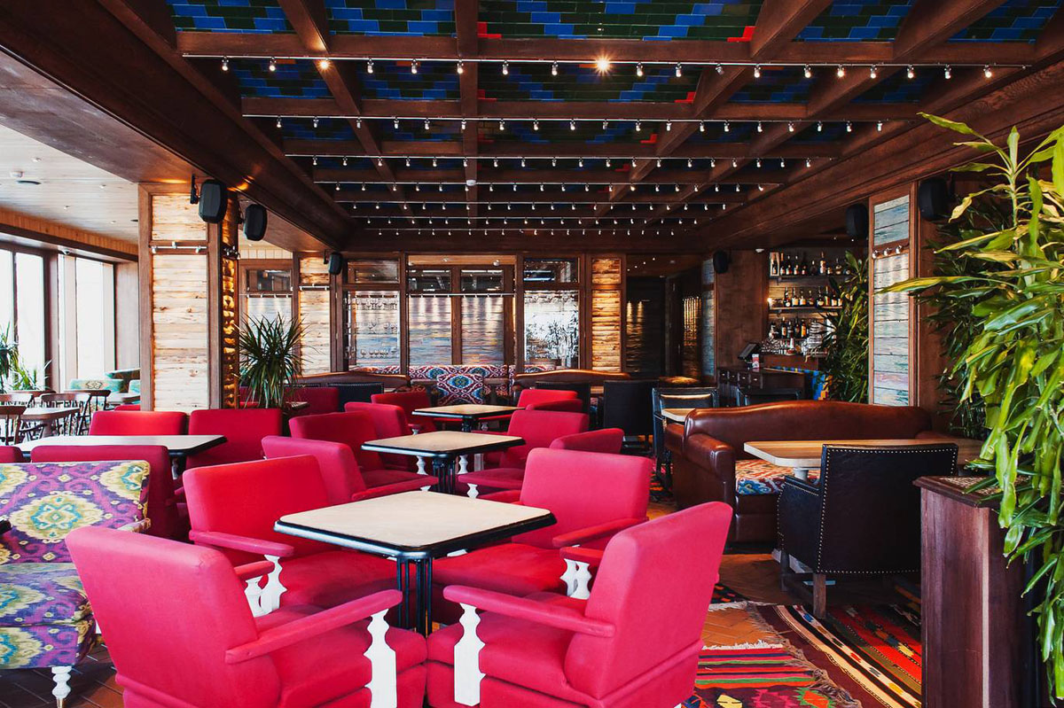 Основной зал — Чайхона Хлопок