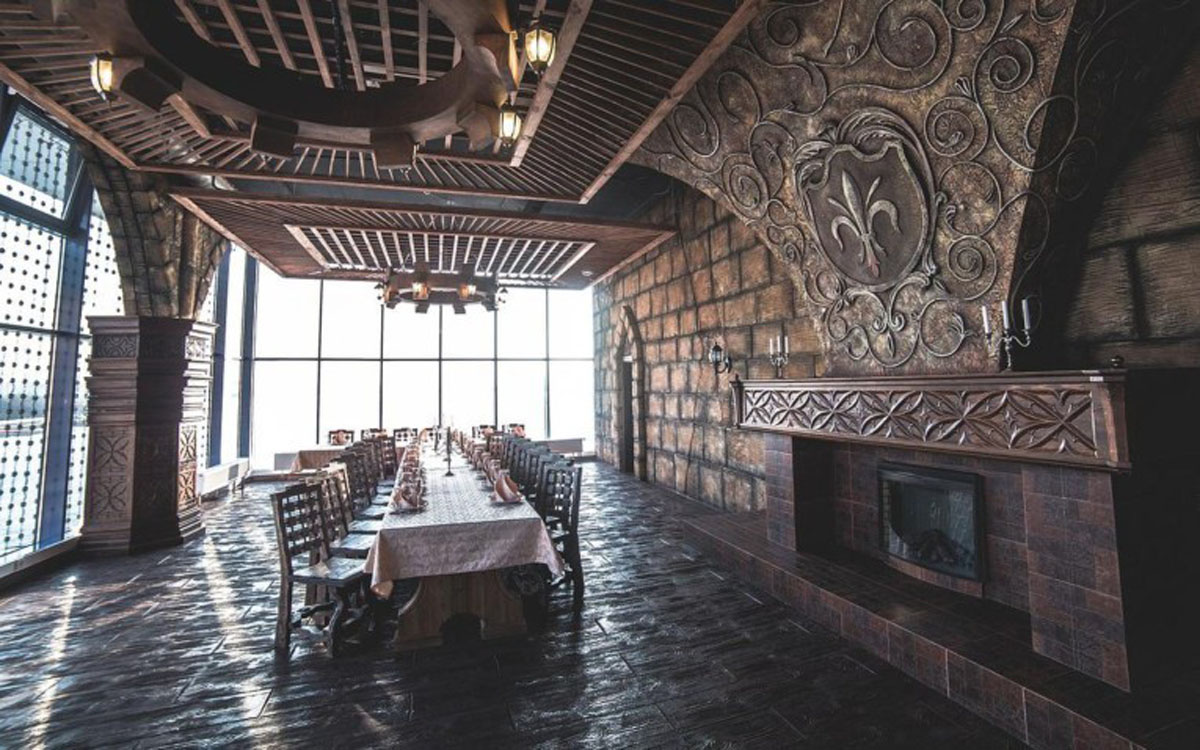 Каминный зал — Ресторан Папаша Клаусс