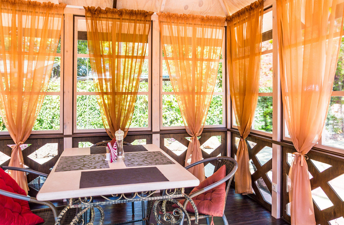 Открытая беседка — фото 5