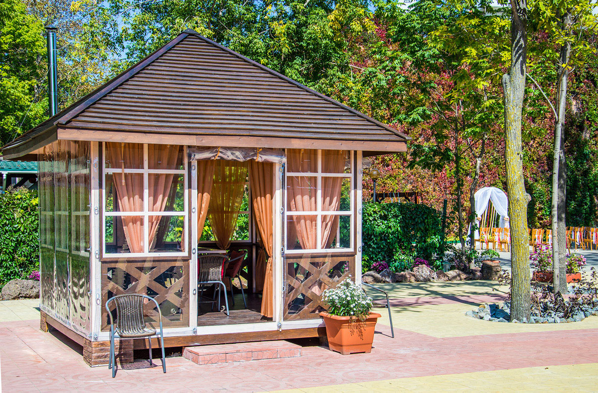 Открытая беседка — фото 6