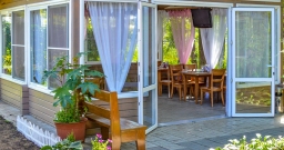 Открытая беседка