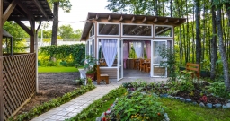 Открытая беседка