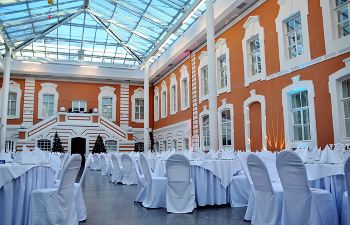 Основной зал — Атриум Петропавловской крепости