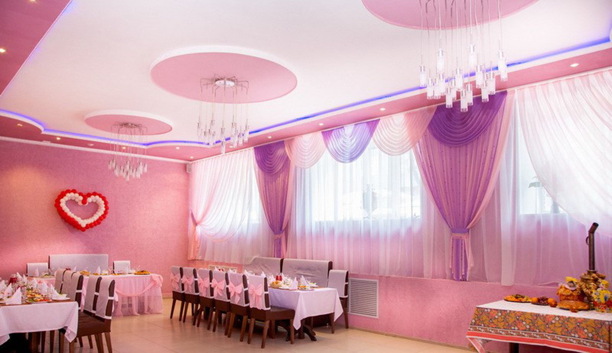 Кафе Самовар — Основной зал, фото банкетного зала