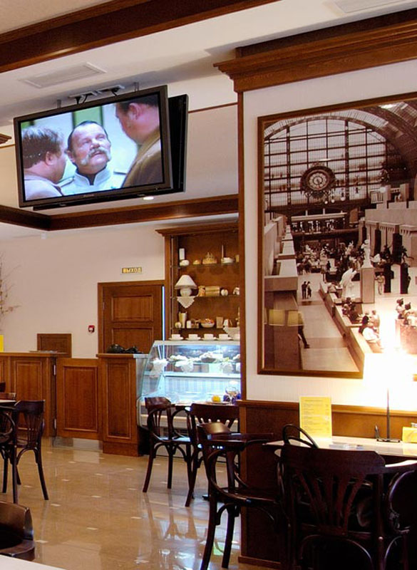 Кафе Солянка — Основной зал, фото банкетного зала