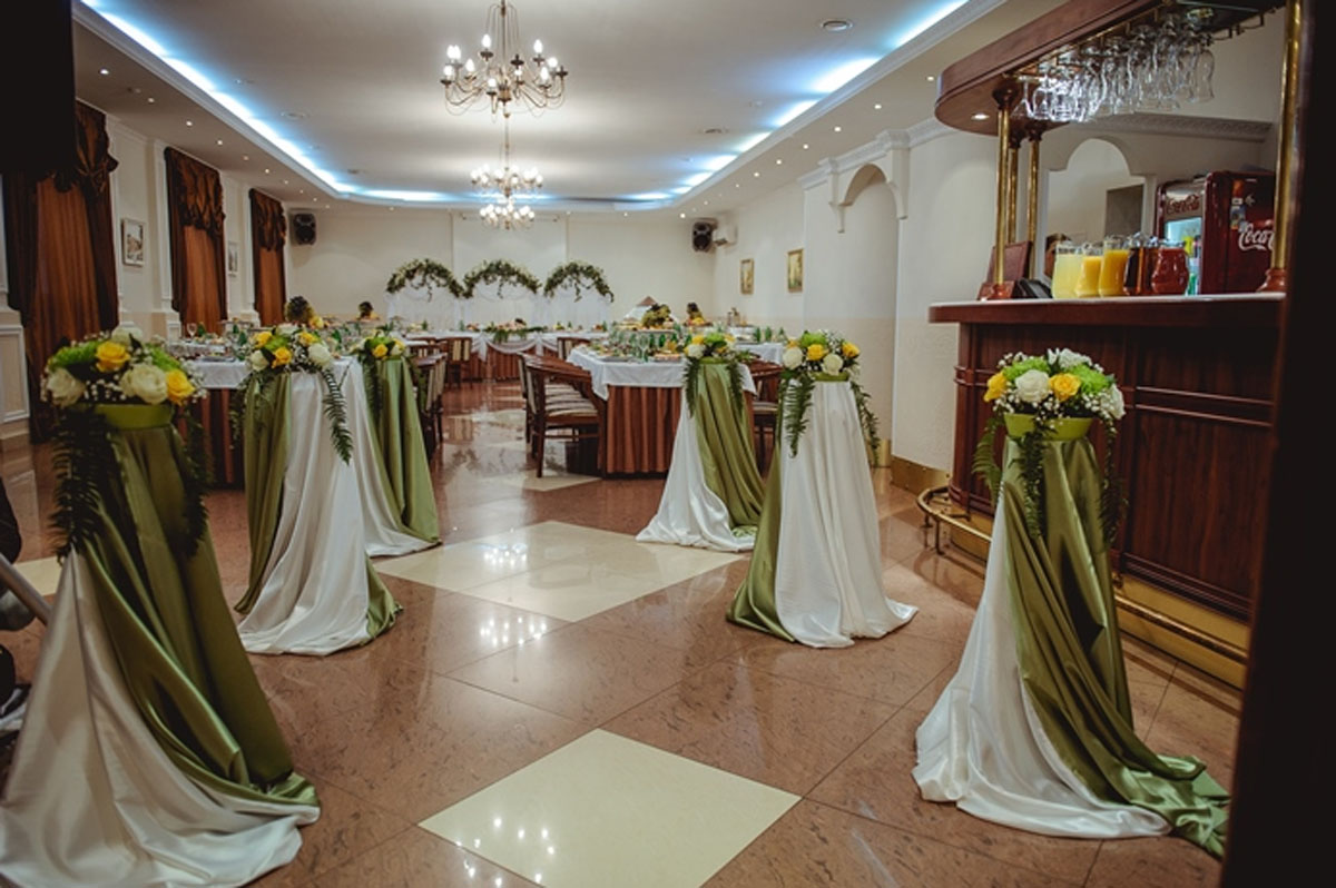 Гольфстрим — Зал на 90 человек, фото банкетного зала