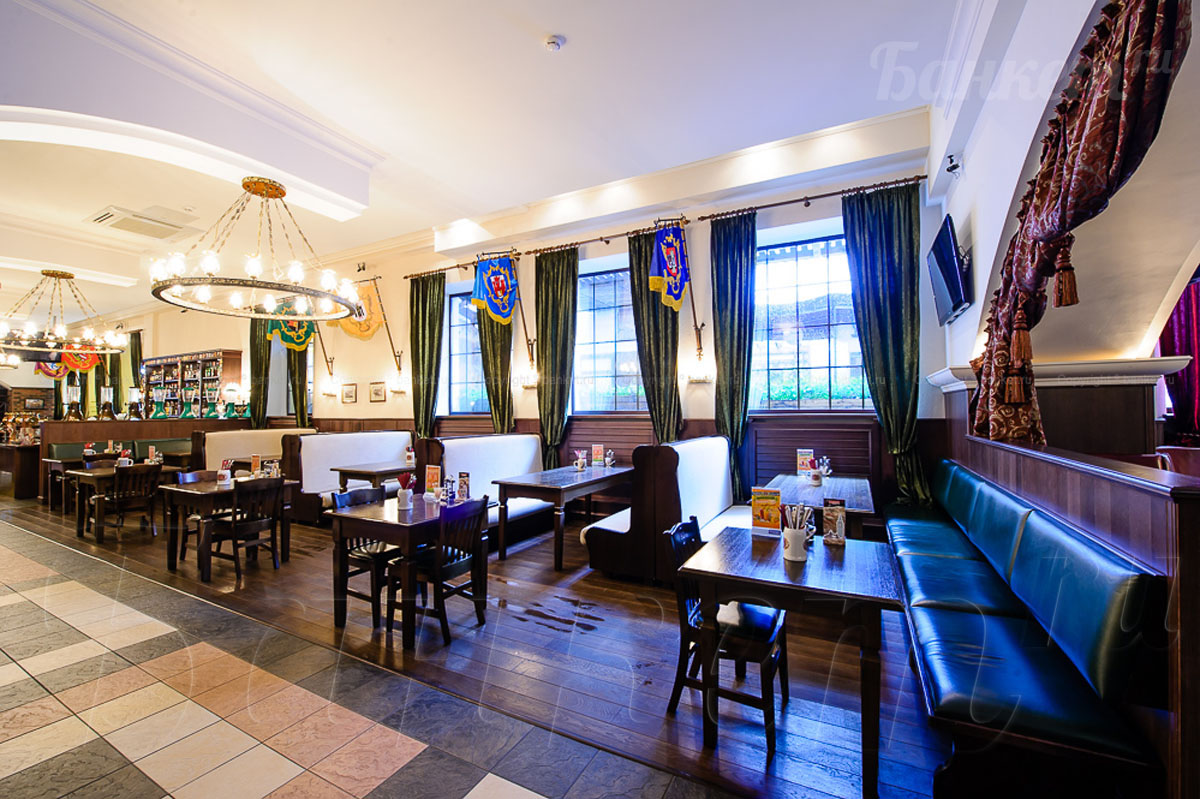 Brauhaus G&M Пивной дом — Основной Зал, фото банкетного зала