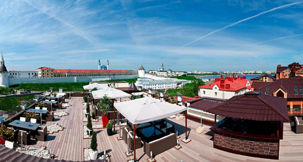 Зал на 60 человек — Кортъярд Марриотт Казань Кремль