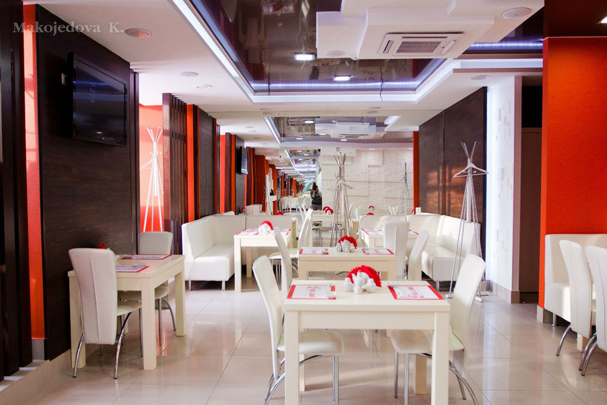 Семейный ресторан Панда — Основной зал, фото банкетного зала