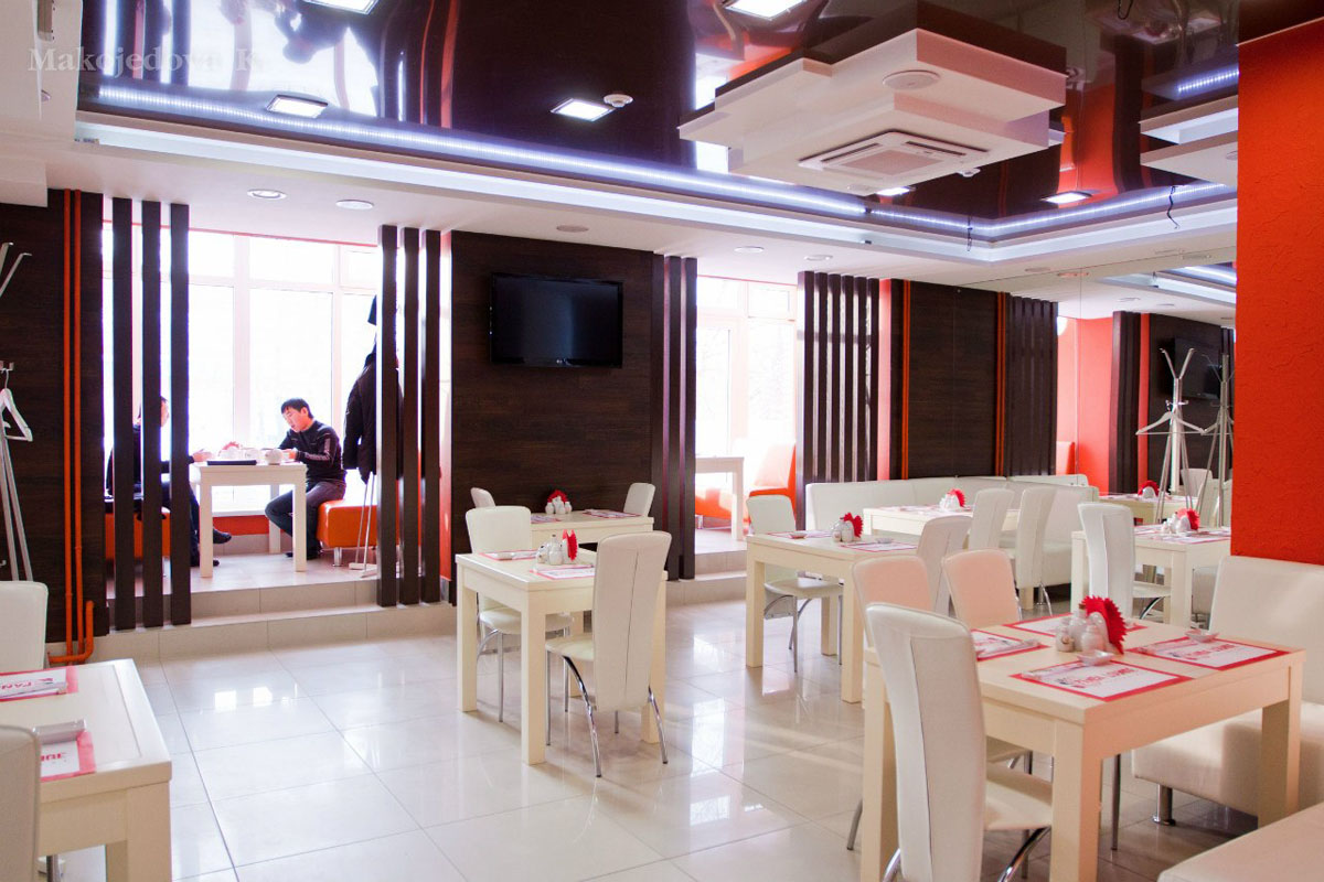 Основной зал — Семейный ресторан Панда