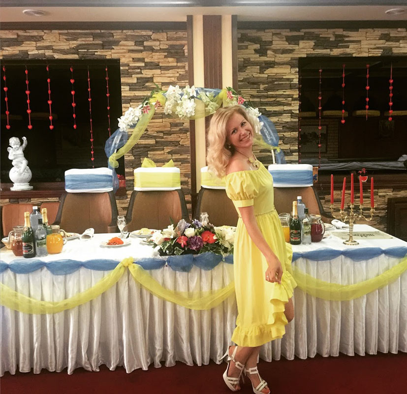 Средний банкетный зал — Усадьба Шансон