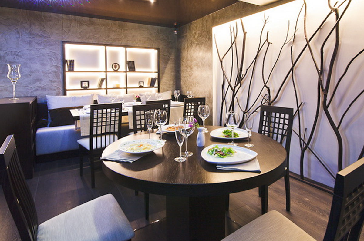 Основной зал — Ресторан Mozzarella